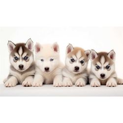 siberian husky puppy mug, dog lover, coffee cup, tea cup, ceramic mug 15oz