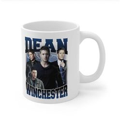 dean winchester coffee mug, dean winchester supernatural mug, supernatural dean winchester gift