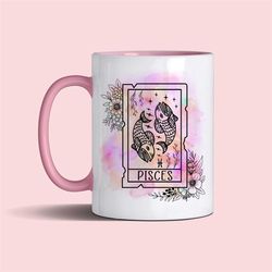 pisces| horoscope| 11oz mug | zodiac| gift| astrology| starsign|