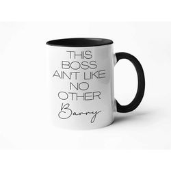 this boss ain't like no other | boss thank you | best boss mug | unisex gift for boss | boss gifts | funny boss mug