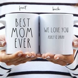 best mom ever ,rae dunn inspired mug, personalized gifts for mom, rea dunn gift for mom, mother's day gift,mommy coffee