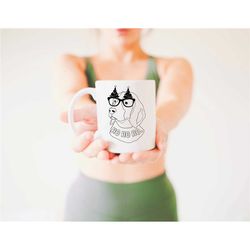 beagle hound christmas mug | festive holiday for dog mom coffee cup | man's best friend | coffee | dog lovers portrait