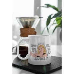 leslie knope quote parks and recreation tv show 11 oz ceramic mug gift birthday gift