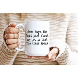 funny work coffee mug for him or her, gift idea for coworker, funny gift for office friend, work office mug, funny mug f