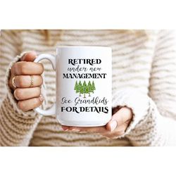 grandparents pregnancy reveal gifts retired under new management see grandkids for details retirement presents for paren