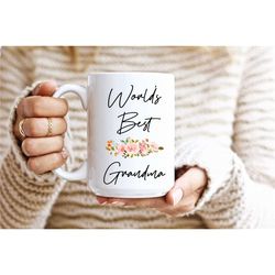 world's best grandma mug grandma mug gifts for grandma grandma coffee mug grandmother gift for new grandma coffee mug ba