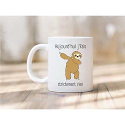 mug today i do absolutely nothing - mug humor - mug dab - birthday gift - gift humor