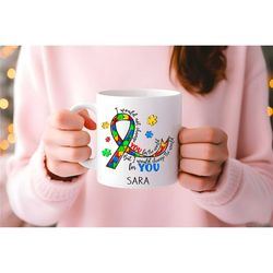 custom mug autism change the world mug gift, autism puzzle custom couple mug personalized name mug birthday gift awarene