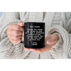 sister in law gift sisterinlaw mug gifts for sister in law coffee mug sister in law birthday gift sister in law wedding