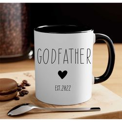 godfather mug, custom year mug, personalized mug