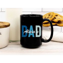 personalized dad mug, father's day coffee mug gift for dad, custom cup, father's day gift from daughter, daddy mug, cust