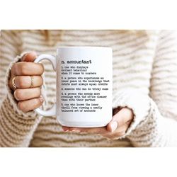 definition of accountant - alternative and funny mug md