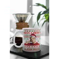 have a merry josh-mas, josh hutcherson fans gifts, christmas coffe mug, josh hutcherson , 11oz ceramic mug gift birthday