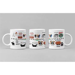friends mug, tv show mug, central perk mug, pivot mug, unagi, funny mug, friends tv show mug, 11 oz ceramic mug gift bir
