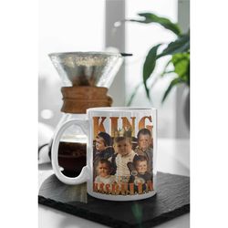 king hasbulla mug, funny mug, hasbulla fan gift, funny gift for friend, 11 oz ceramic mug gift birthday gift