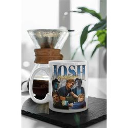 josh hutcherson vintage 90's mug, josh hutcherson, josh hutcherson fans gifts, gift for women and men, 11oz ceramic mug
