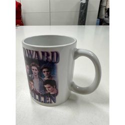 limited edward cullen vintage 90's mug, edward cullen twilight movie, cullens vampires, gift for her, 11oz ceramic mug g