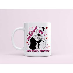 terrifier valentine ceramic mug art the clown horror
