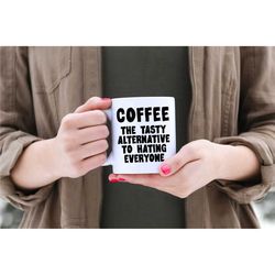 coffee & hate ceramic mug