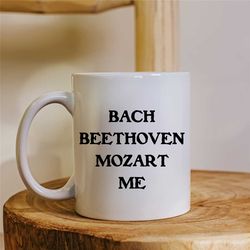 funny music coffee mug, music teacher appreciation, gift for teacher, student gift, music student
