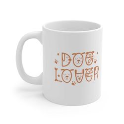 dog lover coffee cup, dog walker gift, pet sitter mug