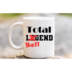rude valentines mug, valentines day gift, valentines tea/coffee cup, total bell end, funny rude valentines mug for him