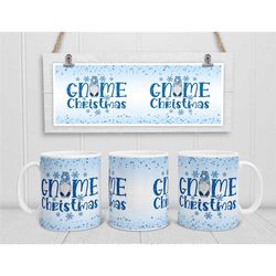 gnome christmas mug, xmas gonk coffee tea cup, holiday gnome gift, gnome lover gifts