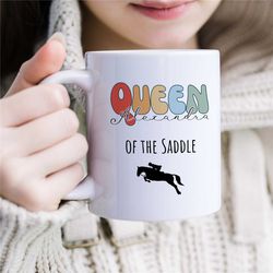custom cup for equestrians, customizable horse trainer gift, for girls, gift for friends, personalized horse mum gift, c