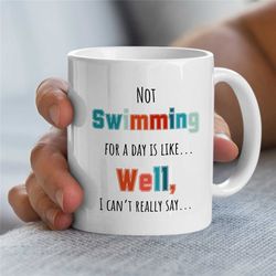mug for an awesome swim coach, swim friendship mug, sea swim gift idea, swim instructor, birthday gift for swim trainer,