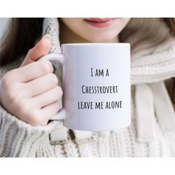 chess present for men/women, chess game coffee mug, funny chess mug, birthday gift for him/her, thinking about chess, be