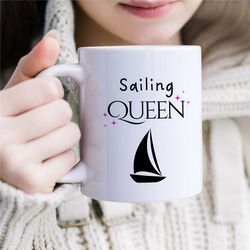 funny sailing mug, perfect for sailing enthusiasts, present for sailor, nautical saying, father's day gift idea, anniver