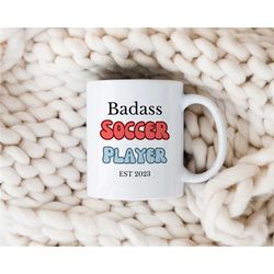 customizable soccer present, personalized soccer player gift, custom gift for soccer husband, striker/midfield/defender,