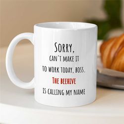 humorous bee mug, mug for the greatest beekeeper, bee lover mug, funny work mug, sarcasm, apiarist birthday gift, bee mo