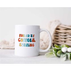 surfing gift ideas, unique surfing gift, surf lover mug, funny surfing mug, surf saying woman, surfing mug, surf style d