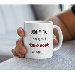 birding coffee mug, mug for birdwatcher, rspb mug, twitcher cup, bird watching mugs, birthday gift, anniversary, hobby m