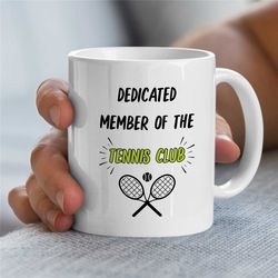 mug for tennis partner, tennis coach gift, cup for tennis player, tennis saying, gifts for men/women, bday gift for her/