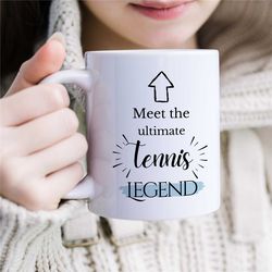 tennis partner gift, tennis mug women, cup for tennis player, tennis gifts for men, birthday gift for son, office mug, c