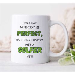fathers day mug, golf gifts for men, golf teacup, gift for brother, grandpa, mug for golfer, enthusiasts, funny cup, gol