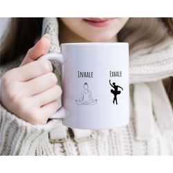 dance teacher gift, ballet themed birthday present, ballet mug, gift for daughter, ballet fan mug for her, dance partner
