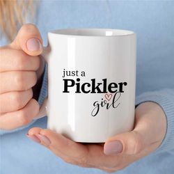 mug for pickle ball players, perfect fan gift, gift for grandpa, pickleball dad mug, birthday present for him, mug for m