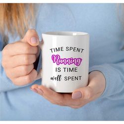 perfect jogger gift, funny running cup, jogging mug, running coach gift, present for trainers, running partner gift idea