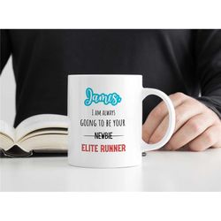 personalized ultrarunner mug, custom trail running gifts, customizable mug for joggers, gift idea for runners, 5k runnin