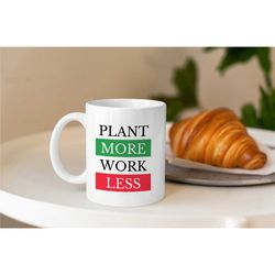 funny gardening mug, cute gardening mug, perfect gift for nana, plant lover cup, gift for her, mother's day, anniversary