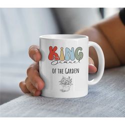 custom garden mug, personalized mug for gardeners, customizable garden coffee cup, perfect birthday present for plant lo