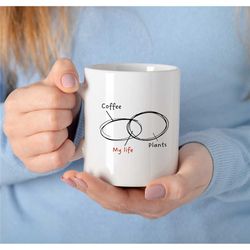 thank you gift, gardener gift mug, gift for grandad, grandma present, birthday present, hobby gardener, gift for plant m