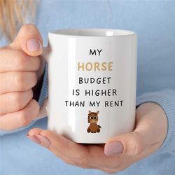 equestrian riding mug, horse mom gifts, perfect horse gifts for girls, horse trainer mug, coach gift idea, pony, dressag