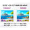 3D Beach Tumbler Wrap 20oz PNG Sublimation 1