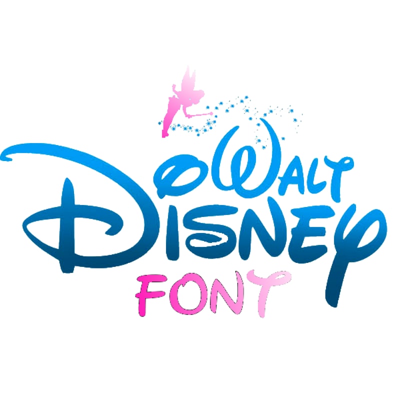 Disney Font in PNG, TTF, and OTF: Infuse Digital Magic into | Inspire ...