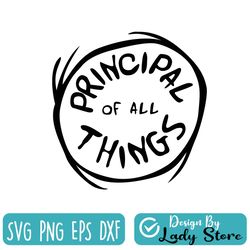 principal of all things svg, digital download