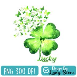 butterfly lucky clover shamrock st patricks day png
